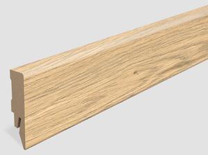 Lišta soklová Egger 58 hranatá L705 MDF fólia 58x14x2400 mm