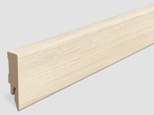 Lišta soklová Egger 58 hranatá L728 MDF fólia 58x14x2400 mm