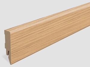 Lišta soklová Egger 58 hranatá L686 MDF fólia 58x14x2400 mm