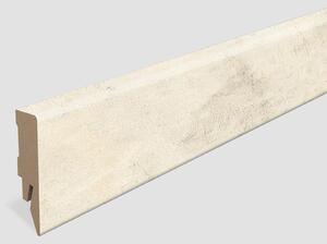 Lišta soklová Egger 58 hranatá L581 MDF fólia 58x14x2400 mm