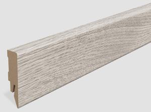 Lišta soklová Egger 58 hranatá L656 MDF fólia 58x14x2400 mm