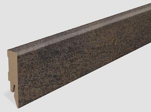 Lišta soklová Egger 58 hranatá L676 MDF fólia 58x14x2400 mm