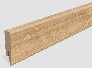 Lišta soklová Egger 58 hranatá L266 MDF fólia 58x14x2400 mm