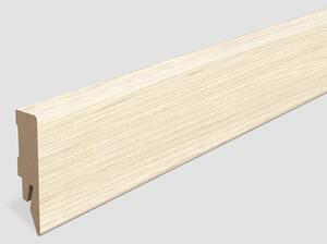 Lišta soklová Egger 58 hranatá L628 MDF fólia 58x14x2400 mm