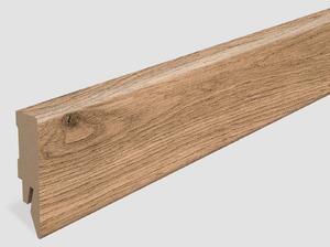 Lišta soklová Egger 58 hranatá L606 MDF fólia 58x14x2400 mm