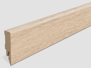 Lišta soklová Egger 58 hranatá L696 MDF fólia 58x14x2400 mm