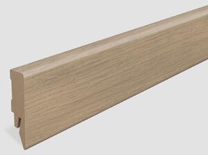 Lišta soklová Egger 58 hranatá L729 MDF fólia 58x14x2400 mm
