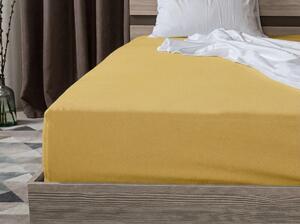 Jersey plachta BASIC žltá 90 x 200 cm