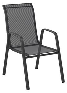 STOHOVATEĽNÁ STOLIČKA kov, plast, textil Ambia Garden - Série záhradného nábytku
