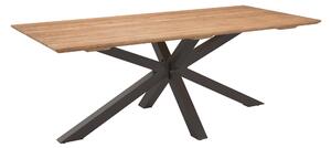 ZÁHRADNÝ STÔL, kov, 216/99/75 cm Amatio - Záhradné stoly