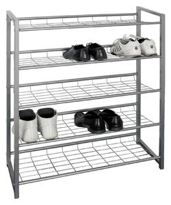 REGÁL NA TOPÁNKY, hliníková, 80/106/30 cm Carryhome - Online Only drobný nábytok, Online Only