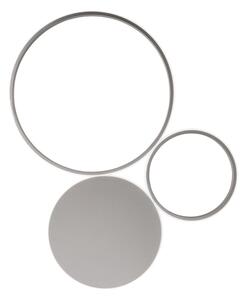 Ondaluce - LED Stmievateľné nástenné svietidlo POIS LED/42W/230V strieborné