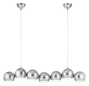 Markslöjd 109168 - Luster na lankách CUPOLO 7xE14/40W/230V lesklý chróm