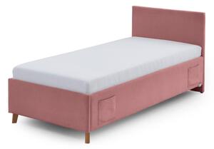 Ružová detská posteľ s úložným priestorom 90x200 cm Cool – Meise Möbel