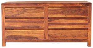 Komoda so zásuvkami z masívu palisander 160x45x80