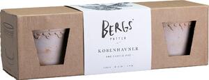 Kvetináče Københavner 10 cm ružové 3 ks