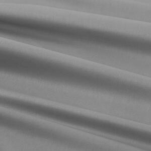 Goldea bavlnené posteľné obliečky - tmavo sivé 140 x 200 a 70 x 90 cm