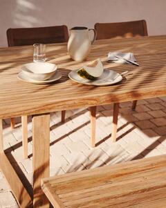 MUZZA Záhradný stôl adell 180 x 90 cm prírodný