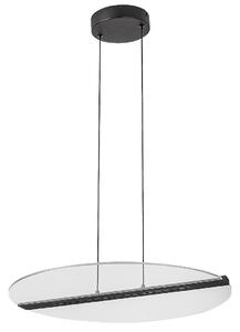 Rabalux 72483 LED závesné stropné svietidlo Norael | 24W integrovaný LED zdroj | 1570lm | 3000K | čierna