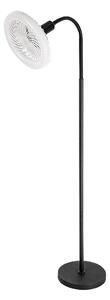 Rabalux 74031 stojacia lampa Venturo | 16W E27 | 1600lm | 3000-6500K | vypínač | čierna