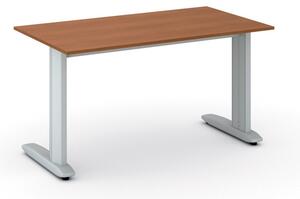 Kancelársky písací stôl PRIMO FLEXIBLE 1400 x 800 mm, čerešňa