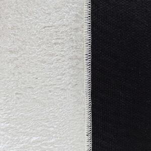 Krémový koberec s vyšším vlasom Šírka: 80 cm | Dĺžka: 150 cm