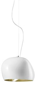 Závesná lampa Surface Ø 40 cm E27 biela/zelená