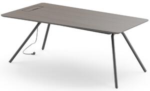 NARBUTAS - Pracovný stôl ARQUS s pravou zužujúcou sa doskou - rôzne veľkosti