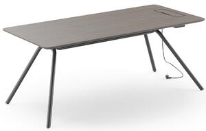 NARBUTAS - Pracovný stôl ARQUS s obdĺžnikovou doskou - rôzne veľkosti