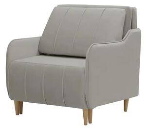 Kreslo GALA s funkciou spania Svetlo hnedá
