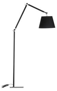 Dizajnová lampa Zyta čierne/strieborná