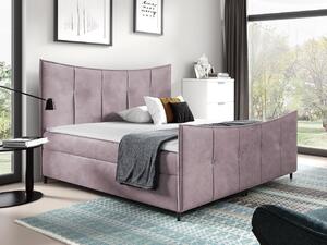 Mirjan24 Kontinentálna posteľ Wacjo Lux, Rozmer postele: 160x200, Dostupné poťahy: Fresh 09 5903211175244