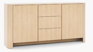 Komoda so zásuvkami Sorrenti 168 cm - dub vicenza