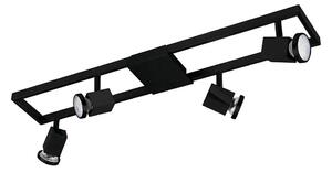 Eglo 31072 - LED bodové svietidlo ZERACO 4xGU10/4,5W/230V čierna