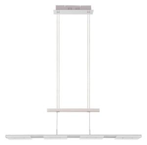 Eglo 55096 - LED Stmievateľný luster na lankách 4xLED/4,5W/230V matný chróm