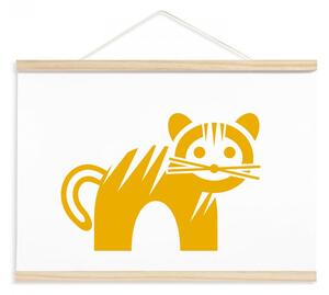 Pieris design Detský plagát - tiger