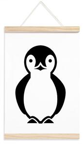 Detský plagát tučniak