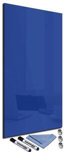 Magnetická sklenená tabuľa 30x60cm - modrá