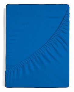 Prestieradlo Středně modré JERSEY PREMIUM Jersey PREMIUM 90-100 x 200-220/30
