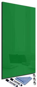 Magnetická sklenená tabuľa 34x72cm - zelená