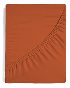 Prestieradlo Cihlové JERSEY PREMIUM Jersey PREMIUM 90-100 x 200-220/30