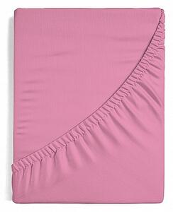 Prestieradlo Světle růžové JERSEY PREMIUM Jersey PREMIUM 90-100 x 200-220/30