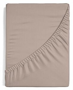 Prestieradlo Světle hnědé JERSEY PREMIUM Jersey PREMIUM 90-100 x 200-220/30