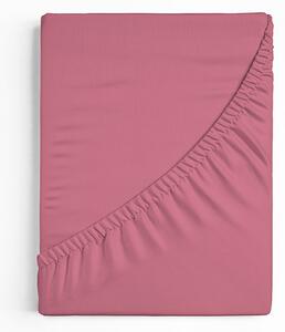 Prestieradlo Tmavě růžové JERSEY PREMIUM Jersey PREMIUM 90-100 x 200-220/30