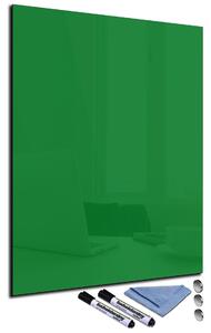 Magnetická sklenená tabuľa 60x90cm - zelená