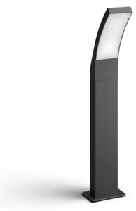 Záhradné stĺpikové svietidlo LED 2700K antracitová IP44 PHILIPS UltraEfficient Splay 8721103110053
