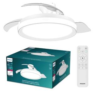 Stropný ventilátor so svetlom LED 2700–6500K biela IP20 PHILIPS Bliss 8721103096029