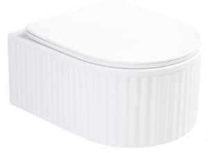Hydrosan Závesná WC misa so SoftClose sedadlom LUMA WH RIM 03, biela