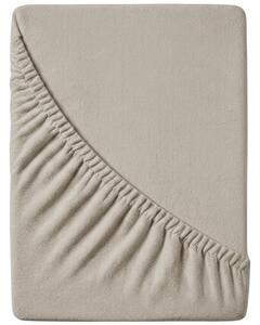 Froté plachta EXCLUSIVE sivo-hnedá 90 x 200 cm