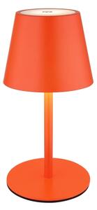 Globo 58488R-LED stmievateľná dotyková nabíjateľná vonkajšia stolová lampa VANNIE 3W/5V IP54 1800mAh červená